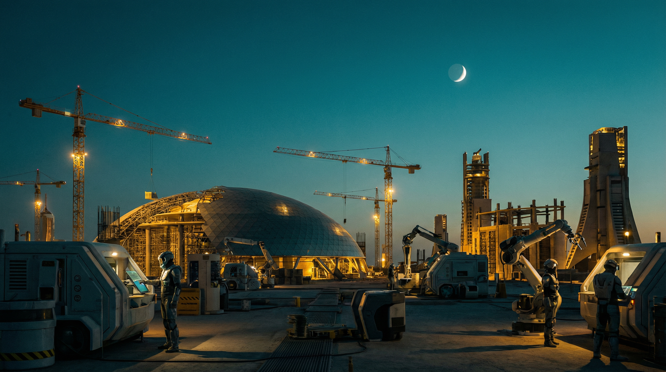 Modern Construction Site